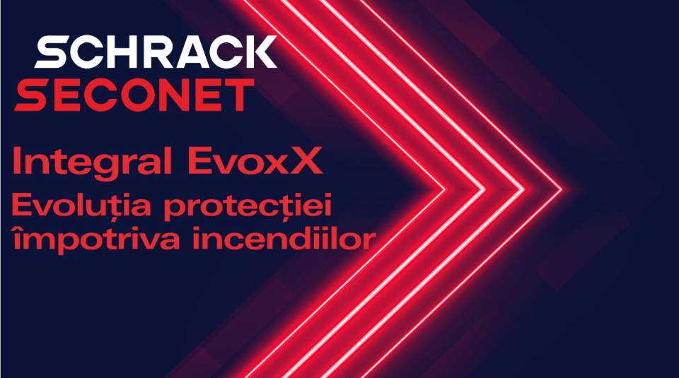 Integral EvoxX – sistemul de detecţie şi semnalizare incendiu al viitorului