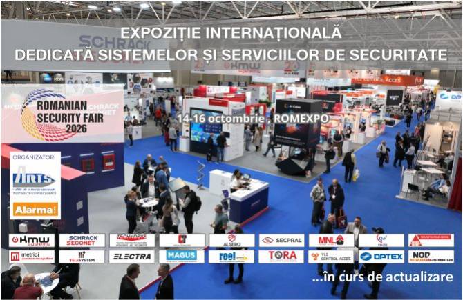 Romanian Security Fair, cel mai important eveniment dedicat industriei de securitate privată din România